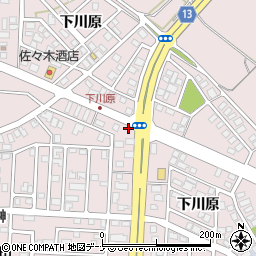 岩手県盛岡市下太田下川原115周辺の地図