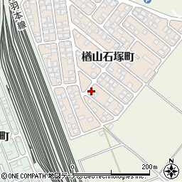 秋田県秋田市楢山石塚町10-26周辺の地図