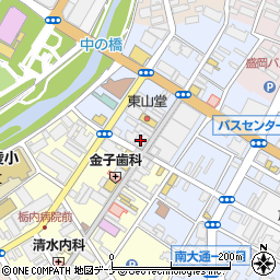 北日本銀行肴町支店周辺の地図