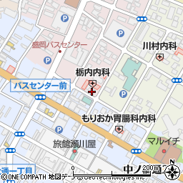 栃内歯科医院周辺の地図