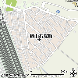 秋田県秋田市楢山石塚町13-14周辺の地図