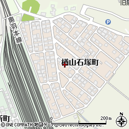 秋田県秋田市楢山石塚町12-5周辺の地図