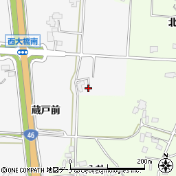 岩手県盛岡市上太田蔵戸前84周辺の地図