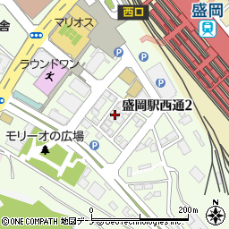 みらいＫＩＤＳ盛岡駅前保育園わらしこハウス周辺の地図