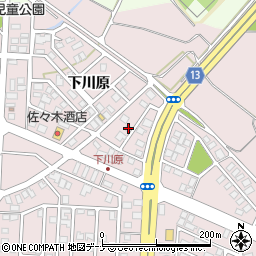 岩手県盛岡市下太田下川原144周辺の地図