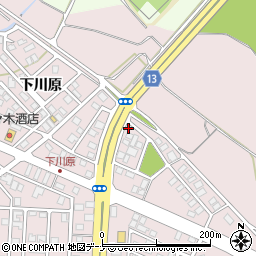 岩手県盛岡市下太田下川原136周辺の地図