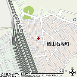 秋田県秋田市楢山石塚町4-2周辺の地図
