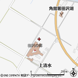 秋田県仙北市田沢湖生保内上清水731周辺の地図