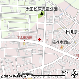 東北銀行太田支店周辺の地図