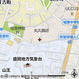 株式会社丸久商店周辺の地図
