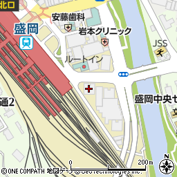 Ｄ’グラフォート盛岡駅前タワーズＬＩＢＥＲＴＹ周辺の地図