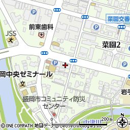 日本キリスト教団奥羽教区事務所周辺の地図