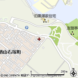秋田県秋田市楢山石塚町24-11周辺の地図
