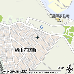 秋田県秋田市楢山石塚町22-4周辺の地図