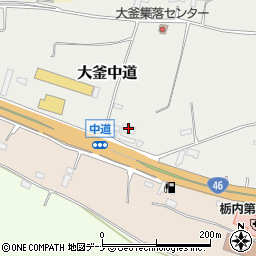庄内タイヤ盛岡店周辺の地図