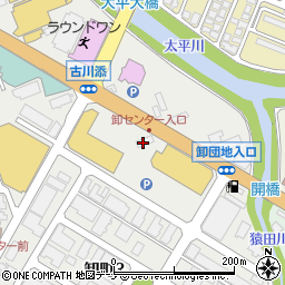 株式会社秋田人形会館周辺の地図