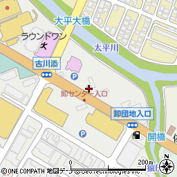 ガイソー・秋田店周辺の地図