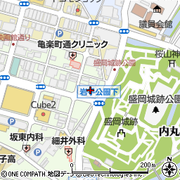 株式会社三亥　盛岡営業所周辺の地図