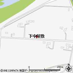 岩手県盛岡市上太田下中屋敷周辺の地図