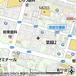 岩手県医師会館周辺の地図
