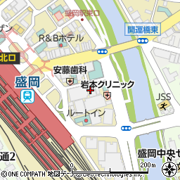 河淳株式会社　盛岡店周辺の地図