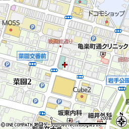 横綱寿司周辺の地図