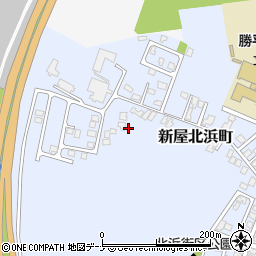 秋田県秋田市新屋北浜町20周辺の地図