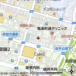 ピンクハウス　盛岡店周辺の地図
