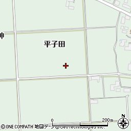 岩手県雫石町（岩手郡）上野（平子田）周辺の地図