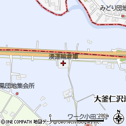 湊運輸倉庫周辺の地図