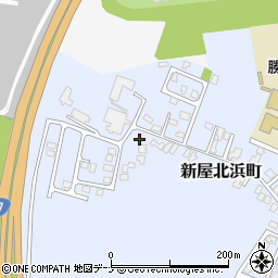 秋田県秋田市新屋北浜町20-24周辺の地図