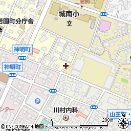 岩手県盛岡市若園町10-37周辺の地図