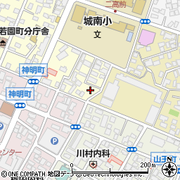 岩手県盛岡市若園町10-33周辺の地図