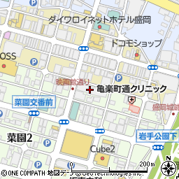 株式会社廣済堂　盛岡営業所周辺の地図