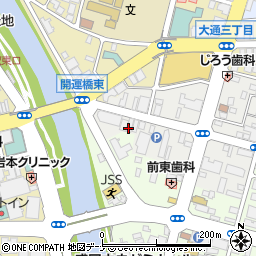 北海道地図株式会社　盛岡支店周辺の地図