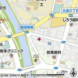 中央タクシー株式会社　配車センター周辺の地図
