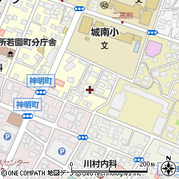 岩手県盛岡市若園町10-30周辺の地図