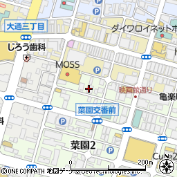 三寿司出前部周辺の地図
