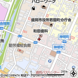 関口屋菓子舗周辺の地図