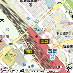 株式会社松栄堂フェザン店周辺の地図