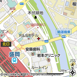 坂本酒店周辺の地図