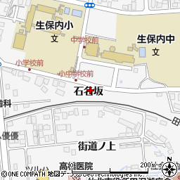 秋田県仙北市田沢湖生保内石名坂37周辺の地図