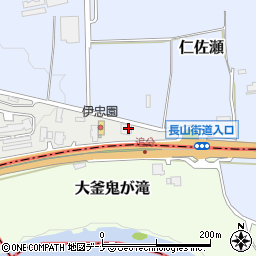 三千里 雫石店周辺の地図
