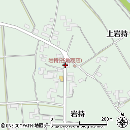 岩持(谷地商店)周辺の地図