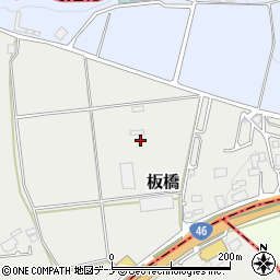 岩手県岩手郡雫石町板橋191周辺の地図