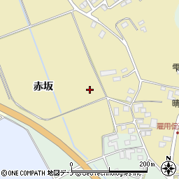 岩手県雫石町（岩手郡）長山（赤坂）周辺の地図