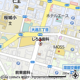 株式会社岩手日報こずかたセンター　本店周辺の地図