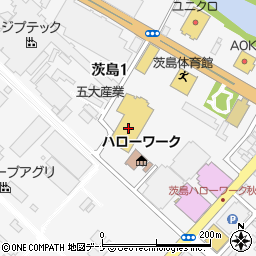 エル・ブレス秋田茨島店周辺の地図