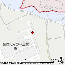 岩手県岩手郡雫石町板橋62周辺の地図