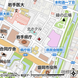 日本漁船保険組合　岩手県支所周辺の地図